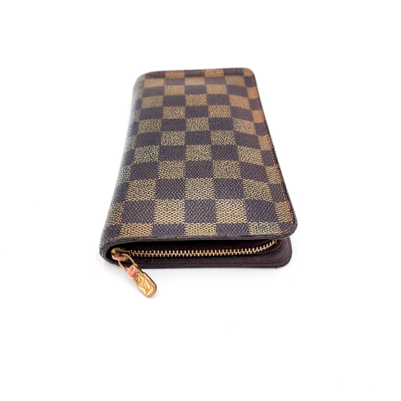 LOUIS VUITTON Damier Porte Unique Palm Beach Zip-Around Designer Long Wallet - Picture 6 of 8